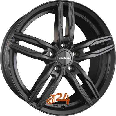 CARMANI Velgen - CA14 PAUL Black Matt  - 16 inch