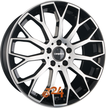 CARMANI Velgen - CA22 FRANZ Black Polished  - 19 inch