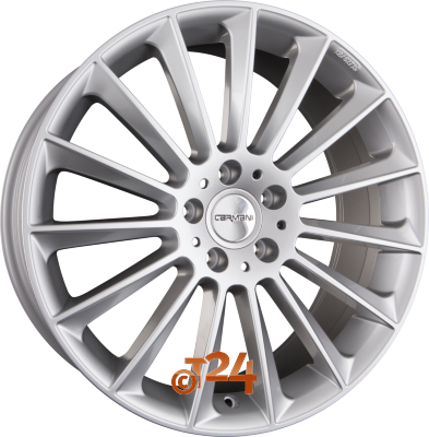 CARMANI Velgen - CA17 FRITZ White Silver  - 20 inch