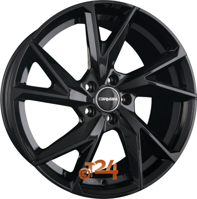 CARMANI Velgen - CA23 RUDI Black  - 19 inch