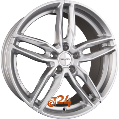 CARMANI Velgen - CA13 TWINMAX Bright Silver (BS) - 18 inch