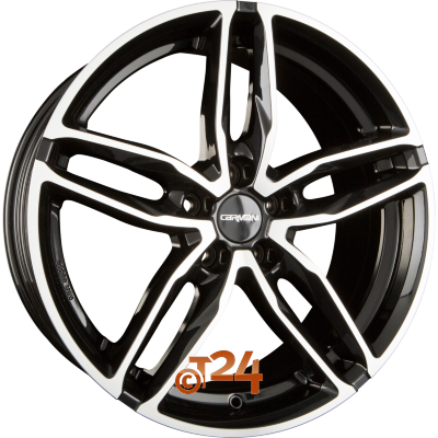 CARMANI Velgen - CA13 TWINMAX Black Polish  - 19 inch