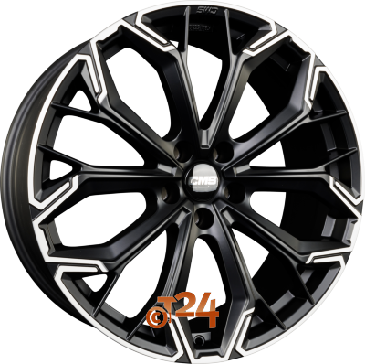 CMS Velgen - C37 PDMB Diamant Schwarz Matt - 18 inch