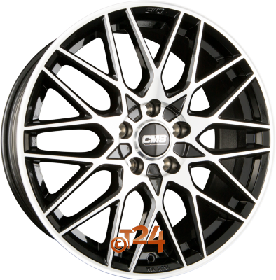 CMS Velgen - C25 DB Diamant Schwarz - 20 inch
