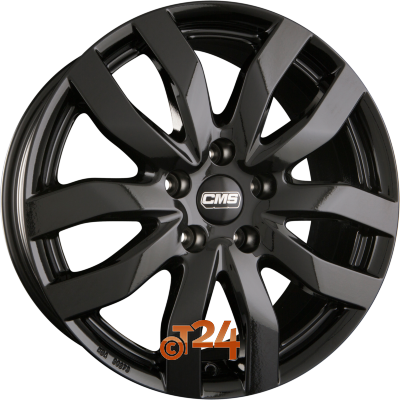 CMS Velgen - C22 CBG Schwarz Glanz - 17 inch
