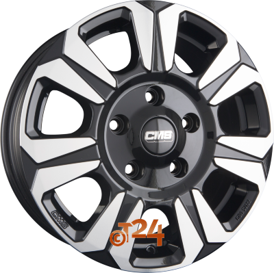 CMS Velgen - C31 HEAVY DUTY DB Diamant Schwarz Glanz - 16 inch