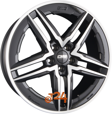 CMS Velgen - C29 AERO DB Diamant Schwarz Glanz - 18 inch