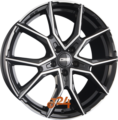 CMS Velgen - C33 DB Diamond Black - 20 inch