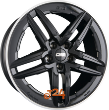 CMS Velgen - C29 AERO DRB Diamant Horn Schwarz Glanz - 18 inch