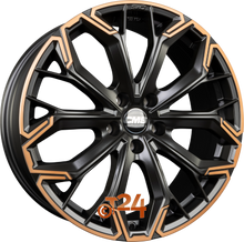CMS Velgen - C37 PDBC Diamant Schwarz Kupfer Teilpoliert - 19 inch