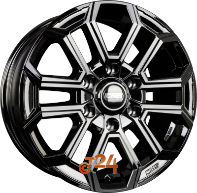 CMS Velgen - C35 PICK UP CBG Schwarz Glanz - 18 inch