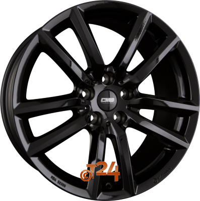 CMS Velgen - C27 CBG Schwarz Glanz - 17 inch