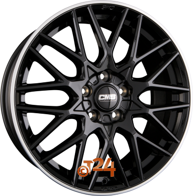 CMS Velgen - C25 DRB Diamant Horn Schwarz - 20 inch