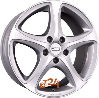 CMS Velgen - C12 CS Silber - 18 inch