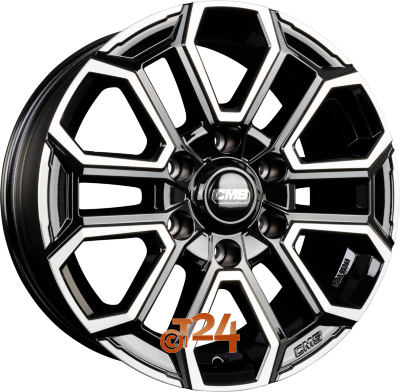 CMS Velgen - C35 PICK UP DB Diamant Schwarz Glanz - 18 inch