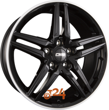 CMS Velgen - C29 DRB Diamant Horn Schwarz Glanz - 18 inch