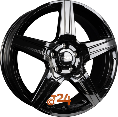 CMS Velgen - C34 CBG Schwarz Glanz - 18 inch