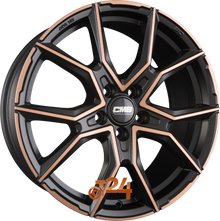 CMS Velgen - C33 DBC Diamant Schwarz Kupfer - 19 inch