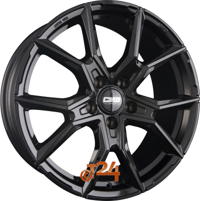 CMS Velgen - C33 CBG Schwarz Glanz - 18 inch