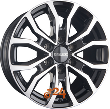 DEZENT Velgen - KC DARK - Schwarz Frontpoliert - 17 inch