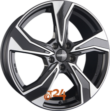 DEZENT Velgen - KB DARK - Schwarz Frontpoliert - 19 inch