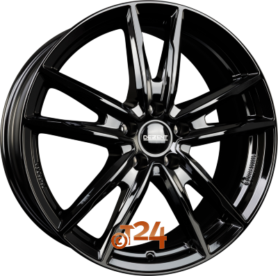 DEZENT Velgen - KF Black Glanzend - 17 inch