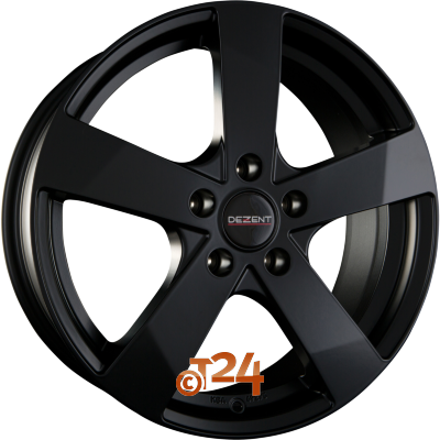 DEZENT Velgen - TD DARK - Black Matt - 17 inch