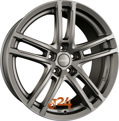 DEZENT Velgen - TZ-C GRAPHITE - Graphite Matt - 17 inch