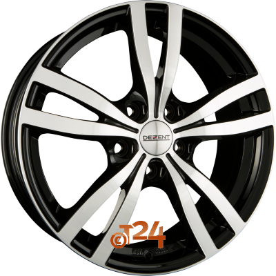 DEZENT Velgen - TC DARK - Black Polished - 15 inch