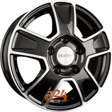 DEZENT Velgen - VAN DARK - Black Polished - 16 inch