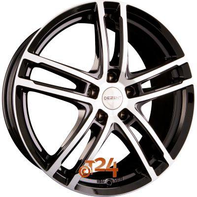 DEZENT Velgen - TZ DARK - Black Polished - 19 inch