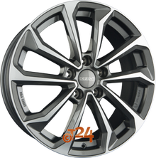 DEZENT Velgen - KS DARK - Gunmetal Polished - 18 inch