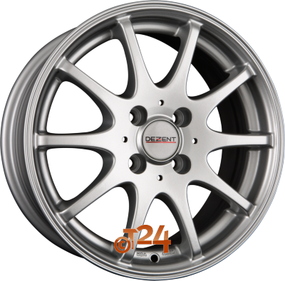 DEZENT Velgen - V Silber - 17 inch