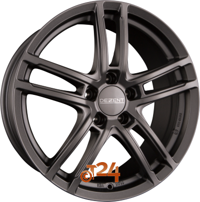 DEZENT Velgen - TZ GRAPHITE - Graphite Matt - 18 inch