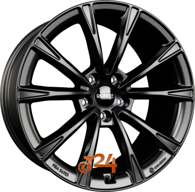 DEZENT Velgen - AR BLACK MATT - Schwarz Matt - 20 inch