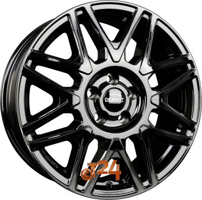 DEZENT Velgen - KH Black Glanzend - 17 inch
