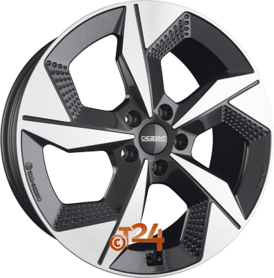 DEZENT Velgen - AO DARK - Schwarz Frontpoliert - 19 inch