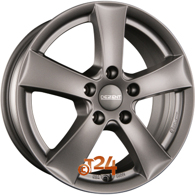 DEZENT Velgen - TX GRAPHITE - Graphite Matt - 17 inch