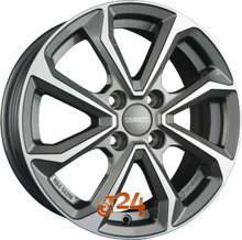 DEZENT Velgen - KT DARK - Gunmetal Polished - 15 inch
