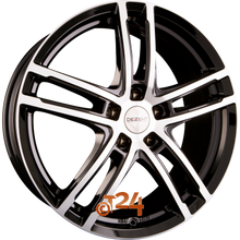 DEZENT Velgen - TZ DARK - Black Polished - 17 inch