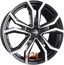 DEZENT Velgen - TV DARK - Schwarz Frontpoliert - 19 inch