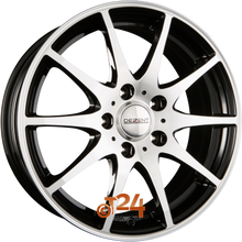 DEZENT Velgen - TI DARK - Black Polished Front - 17 inch