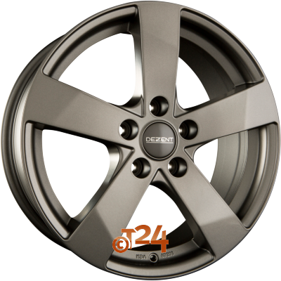 DEZENT Velgen - TD GRAPHITE - Graphite Matt - 17 inch