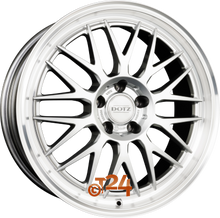 DOTZ Velgen - BILBAO BLAZE - Silber Gepolijste Velgrand - 17 inch