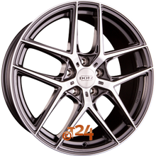 DOTZ Velgen - LAGUNASECA DARK - Gunmetal Glanzend Frontpoliert - 20 inch