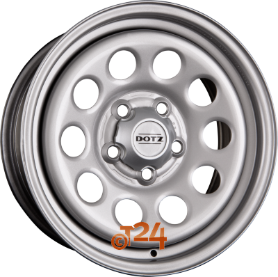 DOTZ Velgen - MODULAR Silver - Offroad Stalen Velg - 16 inch