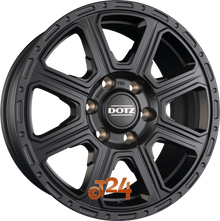 DOTZ Velgen - KALAHARI BLACK - Schwarz Matt - 18 inch