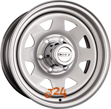 DOTZ Velgen - DAKAR - Ohne Zubehor Zilver - Offroad Stalen Velg - 17 inch