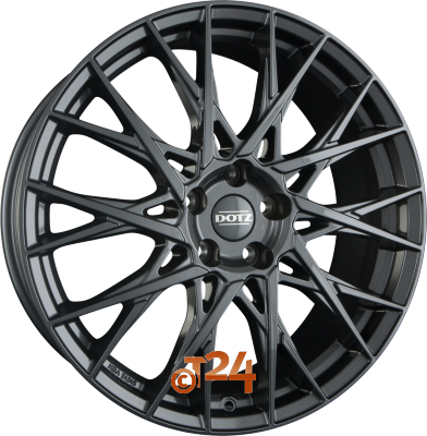 DOTZ Velgen - FUJI GREY - Gunmetal - 20 inch