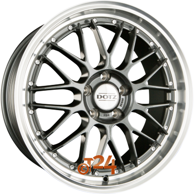 DOTZ Velgen - REVVO DARK - Gunmetal Polished - 19 inch